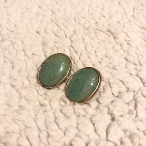 Green Earrings